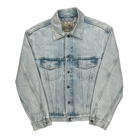 Silver Tab Levis Denim Jacket - XS Light Wash Denim