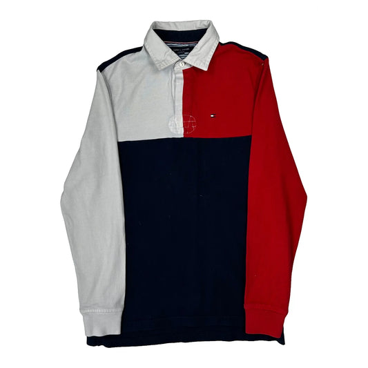 Vintage Tommy Hilfiger Rugby Shirt - XS Multicoloured Cotton