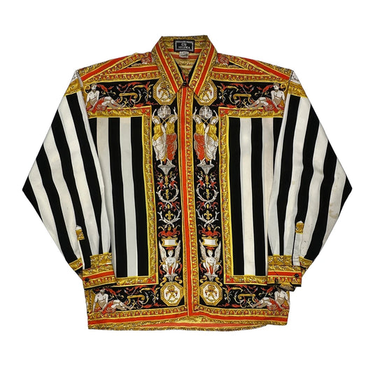 Giv Viaspiga Striped Patterned Shirt - XL Multicoloured Polyester