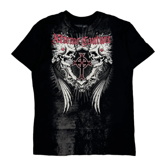 Made In USA Xtreme Graphic T-Shirt - XL Black Cotton