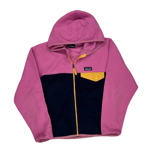 Age 10 Patagonia Hoodie - Medium Navy Polyester