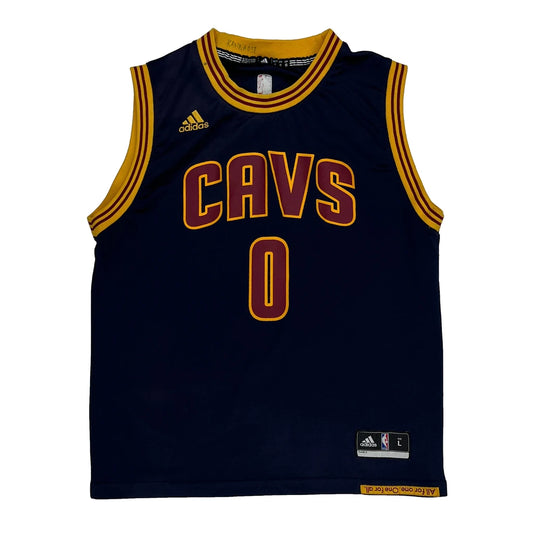 Age 14-16 Adidas Cleveland Cavaliers Jersey - Large Navy Polyester