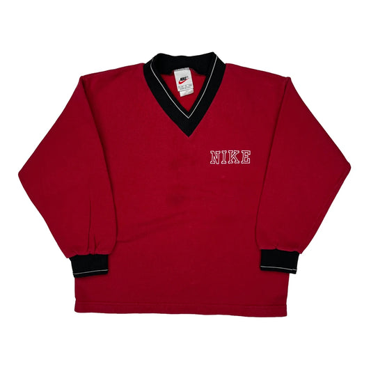 Age 8 Nike Sweatshirt - Small Red Cotton