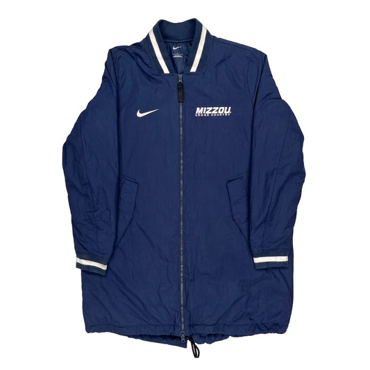 Mizzou Cross Country Nike Windbreaker - Large Blue Polyester