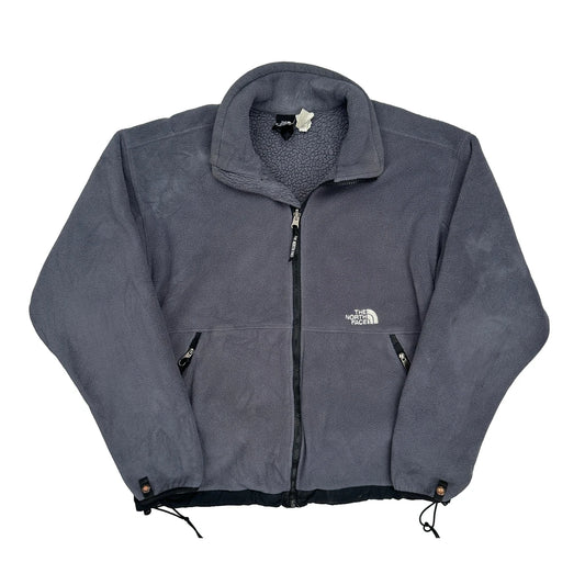 Vintage The North Face Fleece Jacket - Medium Grey Polyester
