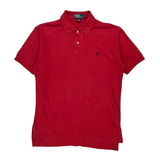 Polo By Ralph Lauren Polo Shirt - Medium Red Cotton