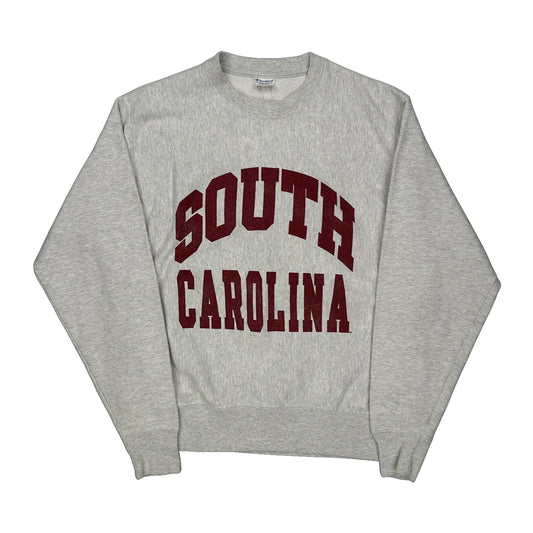 South Carolina Champion College Sweatshirt - Medium Grey Cotton