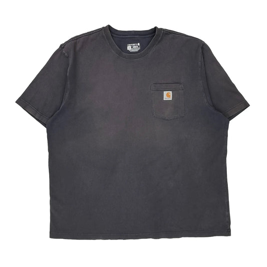 Carhartt T-Shirt - 2XL Grey Cotton