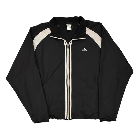 Adidas Track Jacket - XL Black Polyester