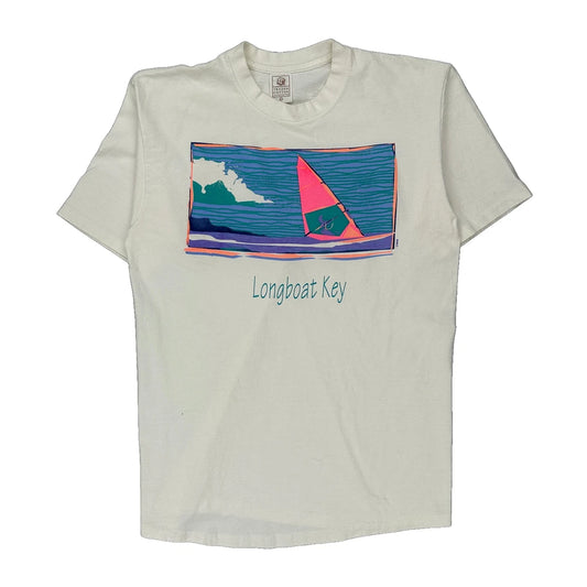 Trader Cotton Single Stitch T-Shirt - XL White Cotton