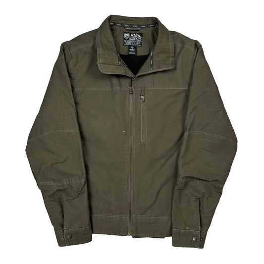 Kuhl Jacket - Large Green Cotton Blend
