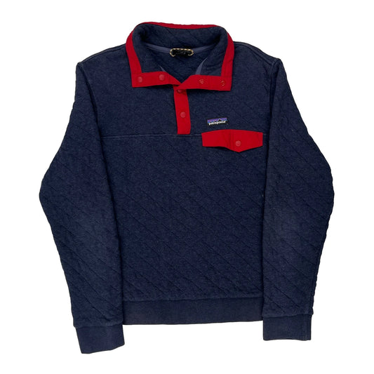 Patagonia Fleece - Small Blue Cotton