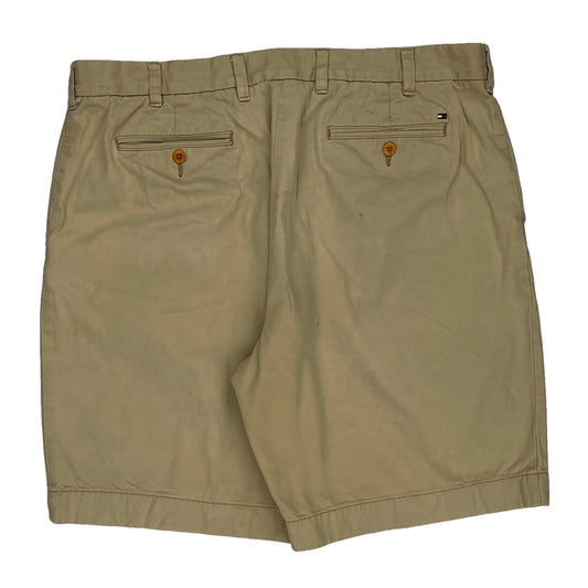 Tommy Hilfiger Chino Shorts - 38W 10L Beige Cotton