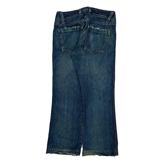 Diesel Flared Bootcut Jeans - 32W 30L Blue Denim