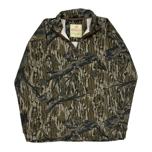 Mossy Oak Camo Fleece - Small Camo Cotton