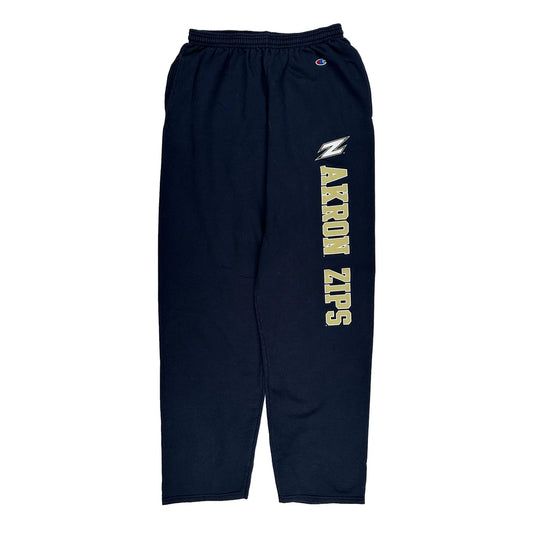 Akron Zips Champion Graphic Joggers - Large Navy Cotton