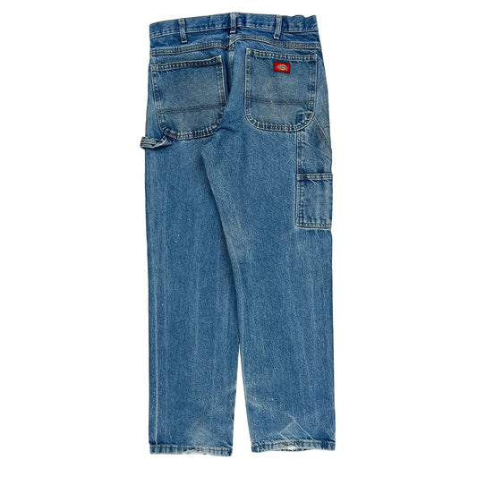 Vintage Dickies Carpenter Jeans - 32W 29L Blue Cotton