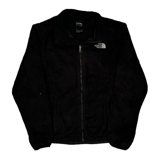 Vintage The North Face Fleece Jacket - Medium Black Polyester