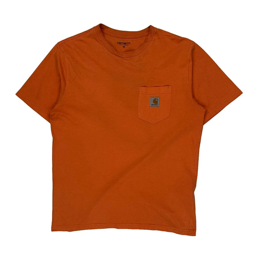 Carhartt T-Shirt - Medium Orange Cotton