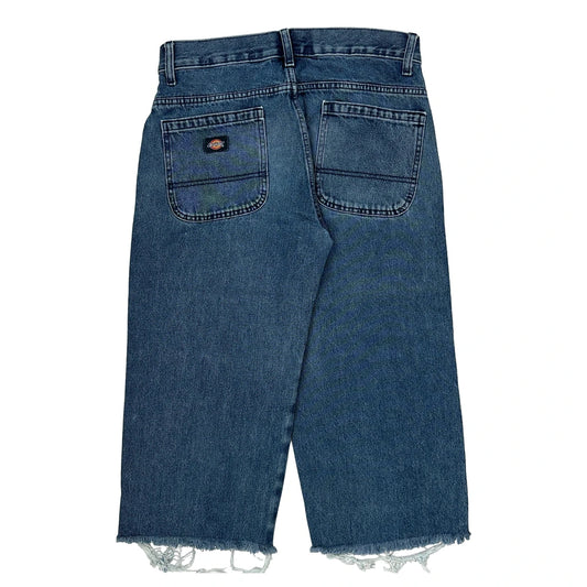 Vintage Dickies Denim Shorts - 31W 21L Blue Denim