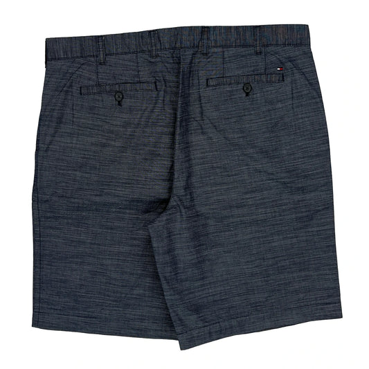 Tommy Hilfiger Striped Shorts - 38W 10L Black & White Cotton