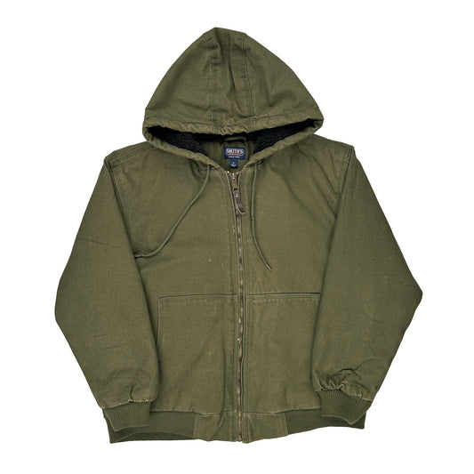 Smiths Jacket - Small Green Cotton