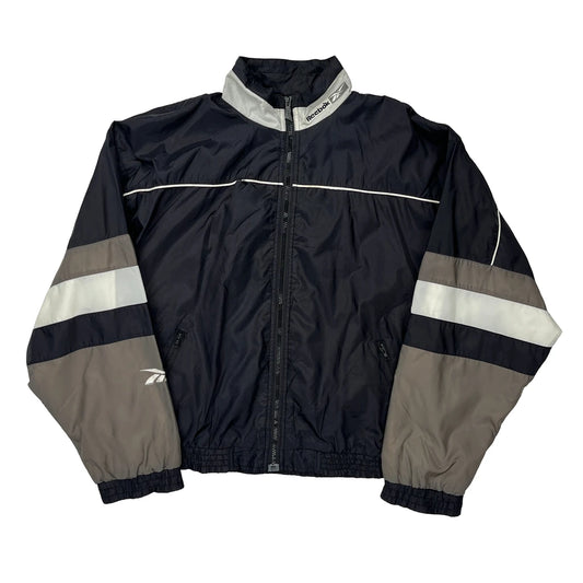 Reebok Windbreaker - Medium Grey Cotton
