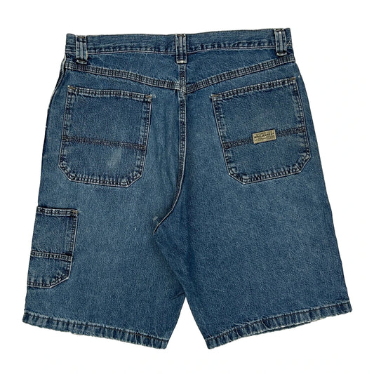 Wrangler Denim Shorts - 32W 9L Blue Cotton