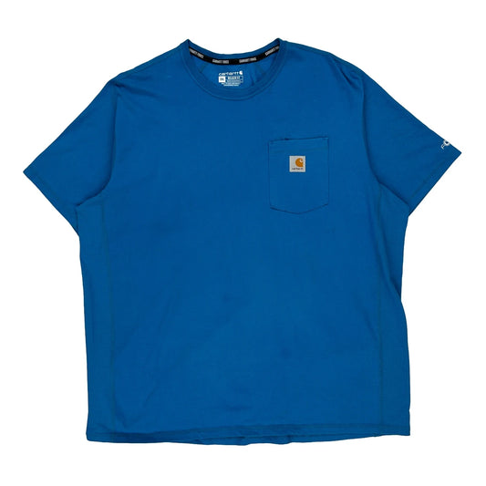 Force Carhartt T-Shirt - 2XL Blue Cotton