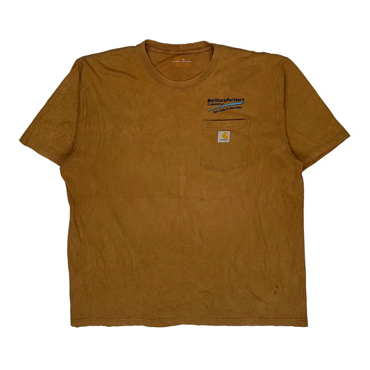Northern Partners Carhartt T-Shirt - XL Brown Cotton