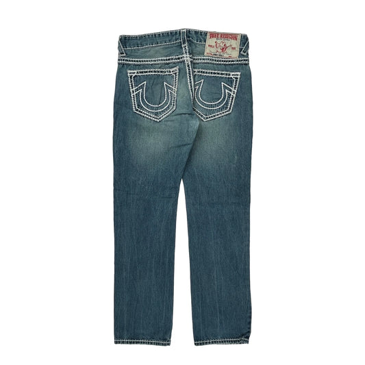 True Religion Jeans - 34W UK 12 Blue Denim