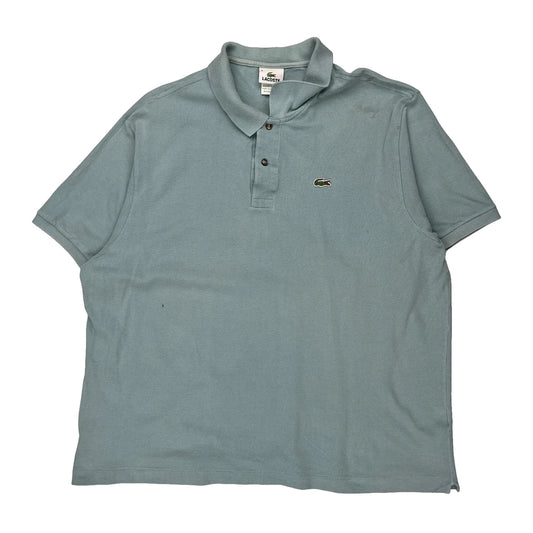 Lacoste Polo Shirt - 3XL Grey Cotton