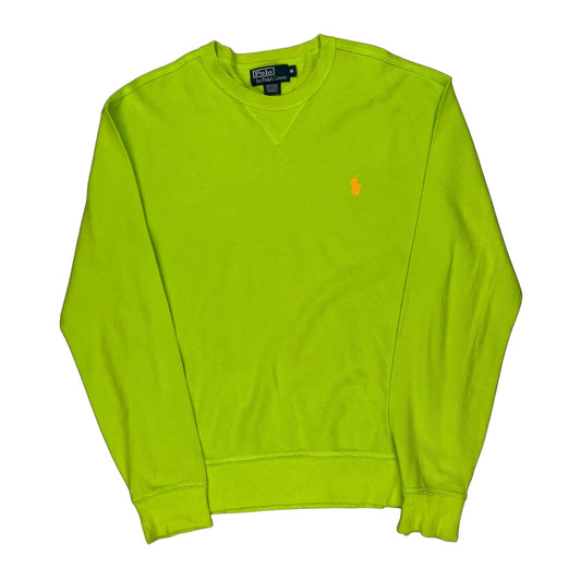 Polo By Ralph Lauren Sweatshirt - Medium Green Cotton