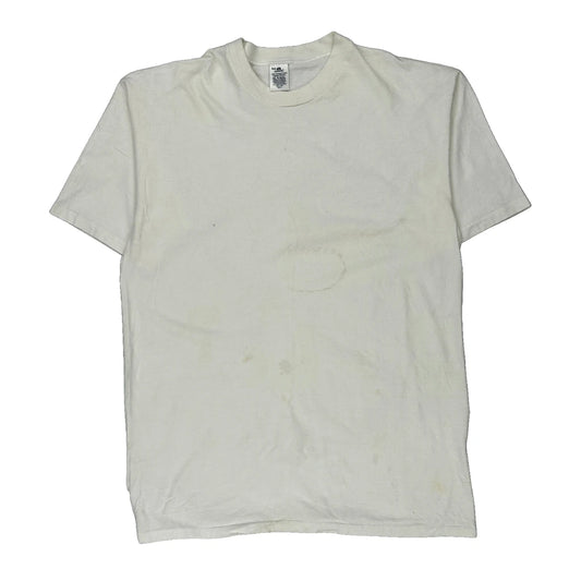 Stafford Single Stitch T-Shirt - XL White Cotton