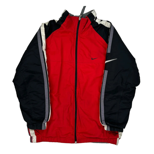 Age 12-13 Nike Jacket - Large Red Polyester