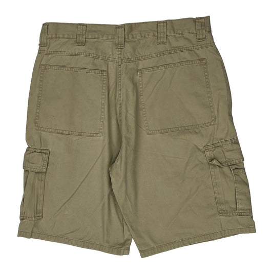 Wrangler Cargo Shorts - 33W 10L Beige Cotton