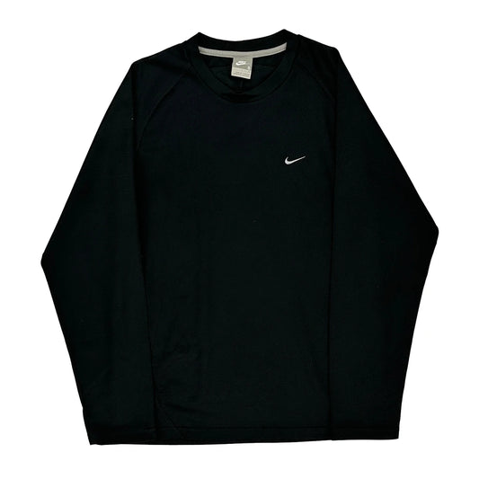 Nike Sweatshirt - Small Black Polyester