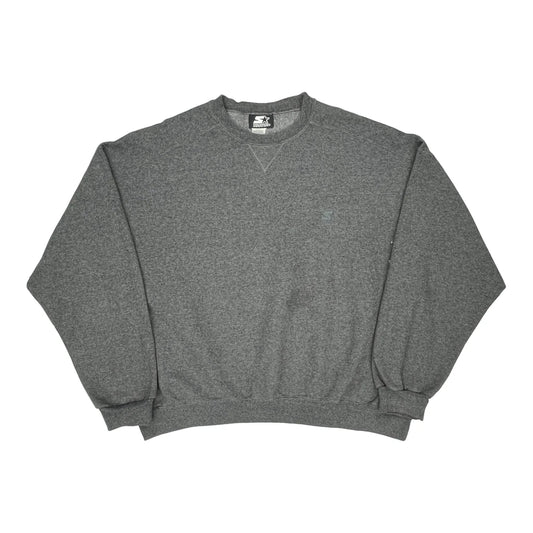 Starter Sweatshirt - 2XL Grey Cotton Blend