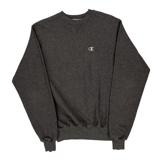Champion Sweatshirt - Small Grey Cotton Blend