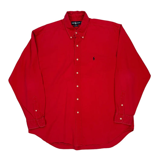 Ralph Lauren Shirt - XL Red Cotton
