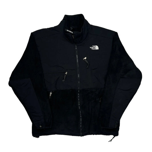 Vintage The North Face Fleece Jacket - Large Black Polyester