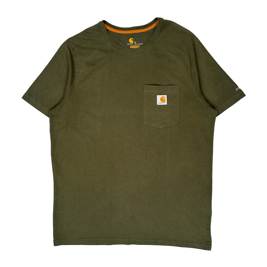 Carhartt T-Shirt - Medium Green Cotton