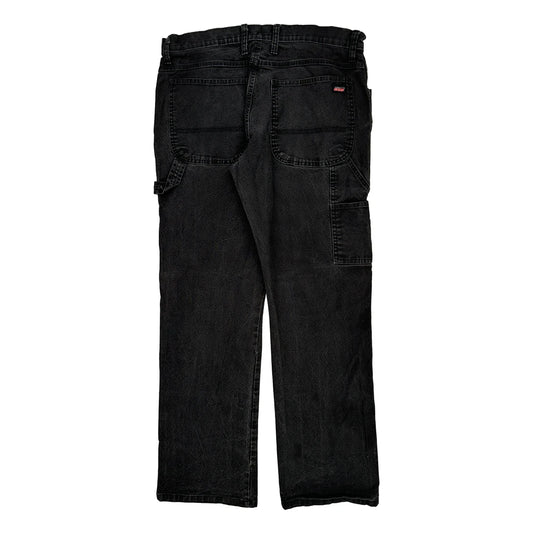 Dickies Carpenter Jeans - 34W 31L Black Cotton