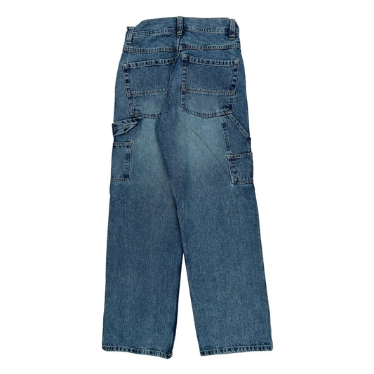 Vintage Unbranded Cargo Carpenter Jeans - 28W 30L Blue Denim