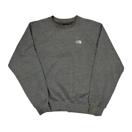 The North Face Sweatshirt - Large Grey Cotton