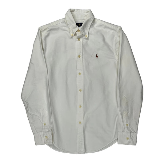 Ralph Lauren Shirt - Small White Cotton