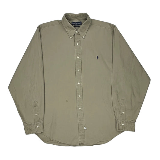 Ralph Lauren Shirt - 2XL Beige Cotton