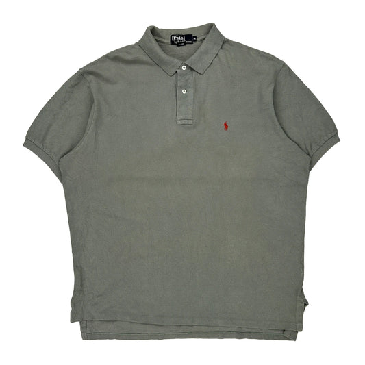 Polo By Ralph Lauren Polo Shirt - XL Grey Cotton
