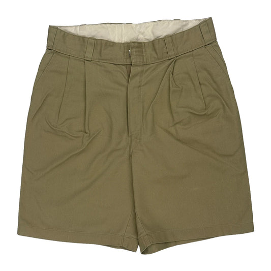 Dickies Chino Shorts - 32W 6L Khaki Cotton