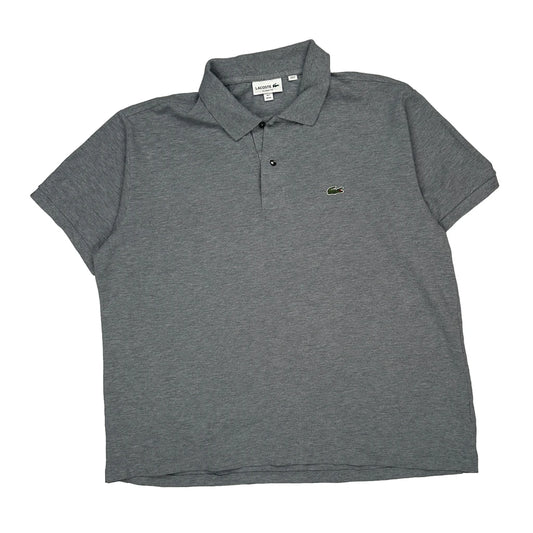 Lacoste Polo Shirt - 2XL Grey Cotton